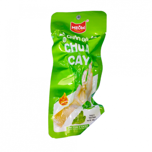Chân gà Meow chua cay 40g