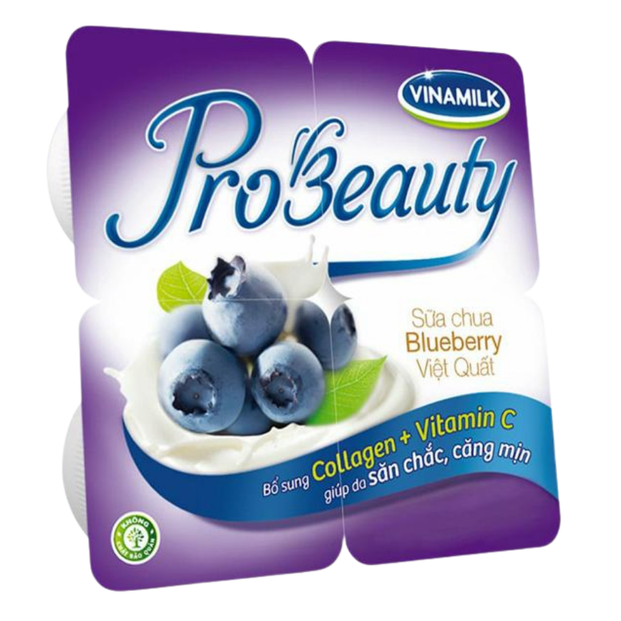 Sữa chua VNM Probeauty việt quất 100g 2